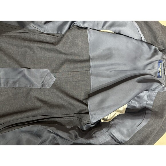 Vintage Brooks Brothers 346 Mens 40  GRAY USA Wool Blazer Sport Coat Suit Jacket - Picture 5 of 12